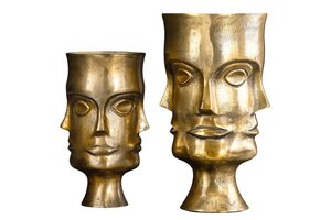 Casa Élite Pflanzgefäße von Casa Élite Pflanzgefäß Vase FACE  44872