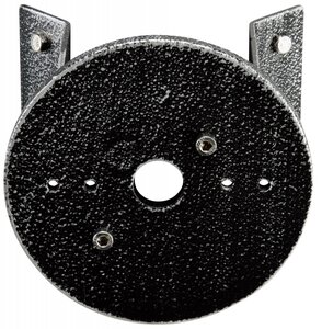 Eckbock rund Typ Nr. 1005 - Farbe: schwarz-Silber von Albert Leuchten