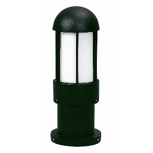 Außenleuchten & Außenlampen von Albert Leuchten Sockelleuchte Typ Nr. 0521 - Farbe: schwarz, für 1 x Lampe, E27 660521