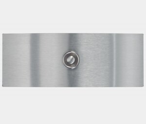 Klingelschilder von Albert Leuchten Klingelplatte Typ Nr. 0759 - kompl. aus Edelstahl 690759