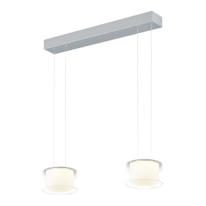 BANKAMP Leuchtenmanufaktur Designer- fürs Esszimmer von BANKAMP Leuchtenmanufaktur LED Pendelleuchte flex GRAND CLEAR 2 flammig 2297/2-36