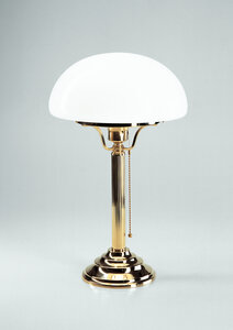 Berliner Messinglampen Artikel von Berliner Messinglampen Pilzleuchte - Tischleuchte Z1 Capella Z1-100eb P