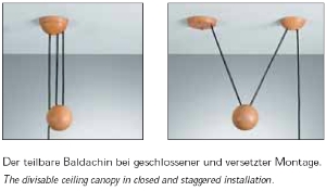 Hängeleuchte, Pendelleuchten & Hängelampen fürs Wohnzimmer von DOMUS ARTA Zugleuchte / ARTA Suspension lamp 2551.4707