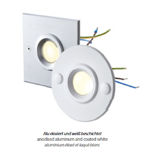 dot-spot von dot-spot object-light 230 V LED-Spot zum Einbau in tiefe UP-Dosen 10103.930.00.00