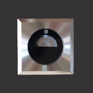 dot-spot von dot-spot LED Einbaustrahler, quadratisch, engstrahlend, blendfrei mit abgeschattetem Glas 33212.827.10.33