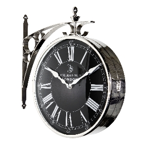 Top Einrichtung und Deko von Eichholtz Eisenbahnuhr / Wanduhr Regent Street 104985