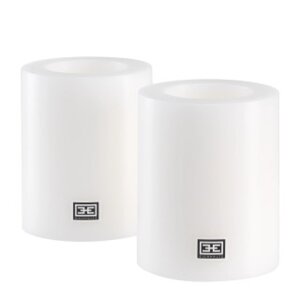 Kerzenhalter von Eichholtz Künstliche Kerze ø 10 x H. 12 cm 2er Set 106945