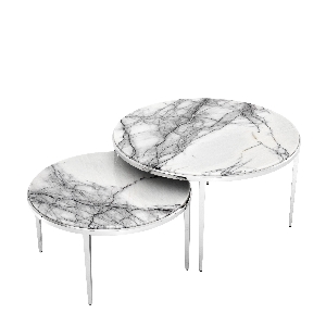 erstklassige Tische von Eichholtz Couchtisch / Coffee Table Fredo 2er Set 112012