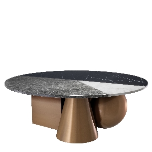 Top Einrichtung und Deko von Eichholtz Couchtisch / Coffee Table Tricolori 113808