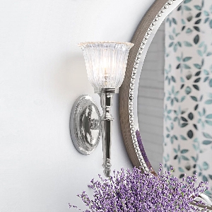 Elstead Wandleuchte Dryden BATH-DRYDEN1-PC
