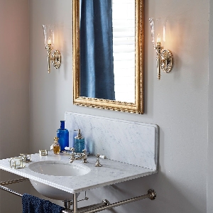 Elstead Wandleuchte Dryden BATH-DRYDEN2-PB