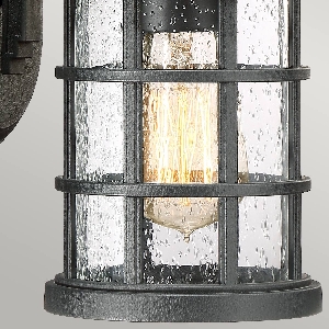 Elstead Artikel von Elstead Aussen-Wandleuchte Crusade QZ-CRUSADE-S-BLK