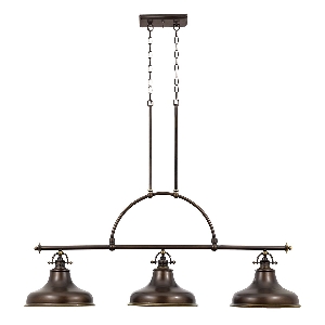 Elstead Pendelleuchte Emery QZ-EMERY3P-PN