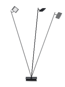 Stehleuchten & Stehlampen von HELL Leuchten LED Stehleuchte WIM 60500/1-06