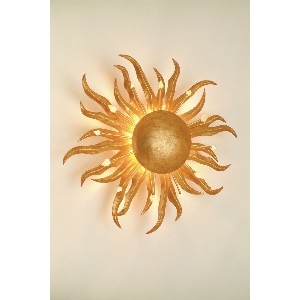 Holländer Leuchten Designer- fürs Schlafzimmer von Holländer Leuchten Wandleuchte SONNE 300 1602