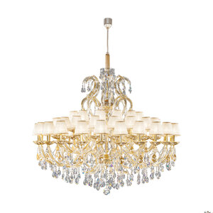 KOLARZ-Austrolux Leuchten Hängeleuchte, Pendelleuchten & Hängelampen von KOLARZ-Austrolux Leuchten Luster VERSAILLES 0414.824+18+12.3.SpT