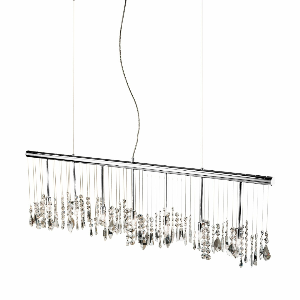 Stretta Luster - chandelier verchromt von KOLARZ Leuchten