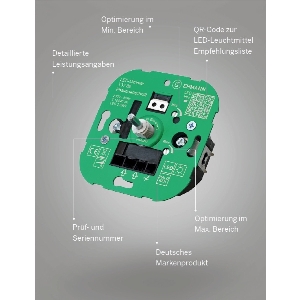 Dimmer von LED-KING Dimmer für LED 5-35W, Phasenanschnitt T39.07