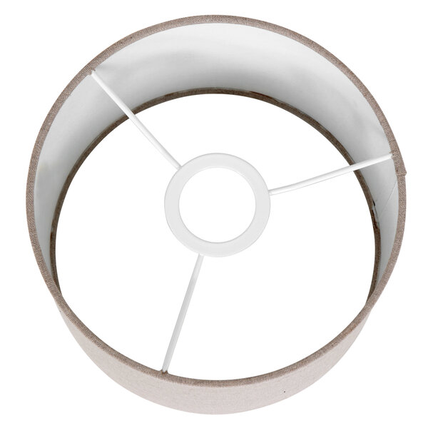 Lampenschirm aus grobem Leinen der Firma Steinhauer