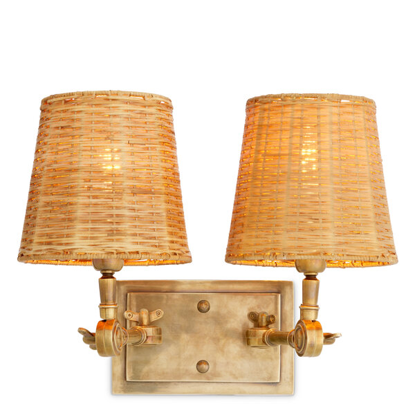 Wandleuchte Wentworth Double der Firma Eichholtz