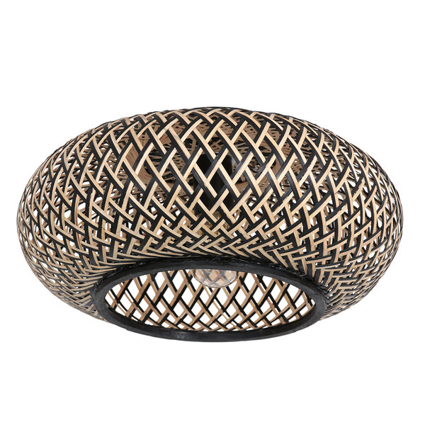 Deckenleuchte aus Bambusholz Maze der Firma Steinhauer