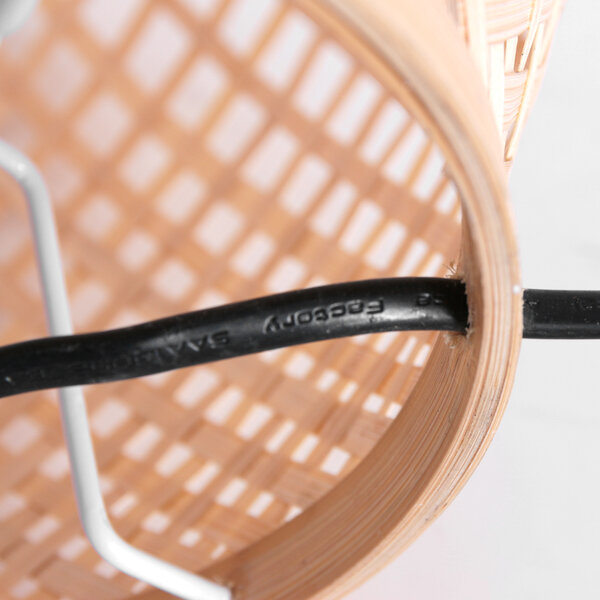 Bamboo table lamp Maze  der Firma Steinhauer