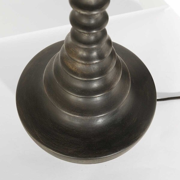 Lampensockel Bois ohne Lampenschirm der Firma Steinhauer