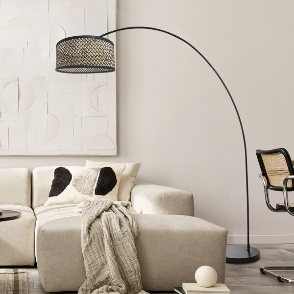 Bogenleuchte / Stehleuchte Solva  der Firma Steinhauer