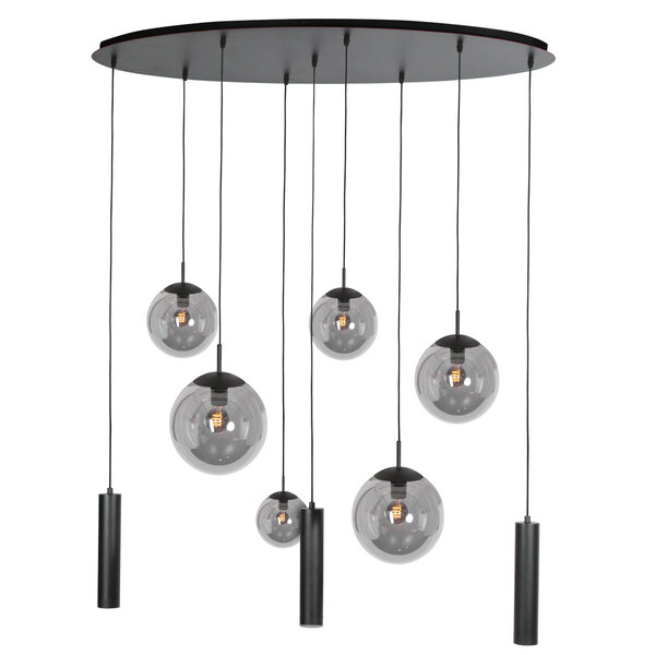 Hangeleuchte  glasbol smok der Firma Steinhauer