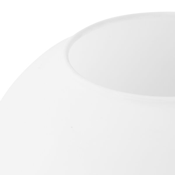 Milchweißes Glasball I14376S  der Firma Steinhauer