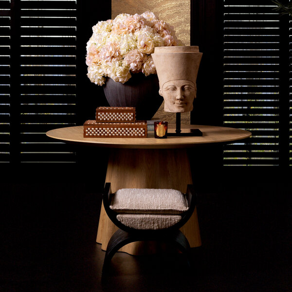 Mesa de comedor Papyrus der Firma Eichholtz