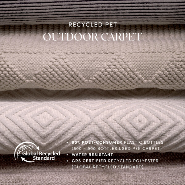 Alfombra de exterior Izeda der Firma Eichholtz