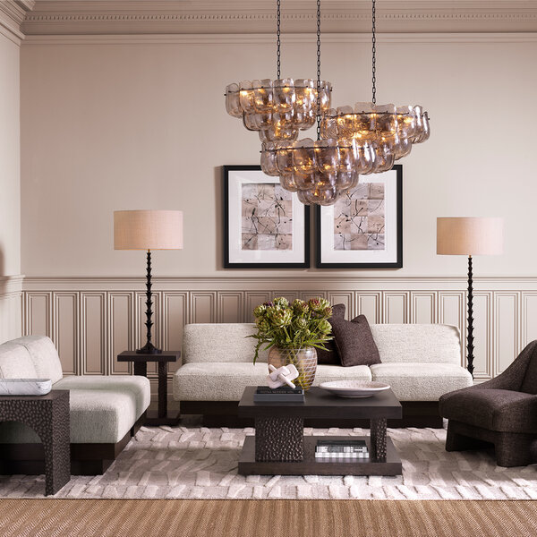 Juego de 2 vertidos de tinta de impresión de Michael Willett der Firma Eichholtz