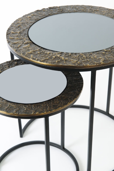 Beistelltisch-Set 2-tlg. SUPERIORE der Firma Holländer Leuchten