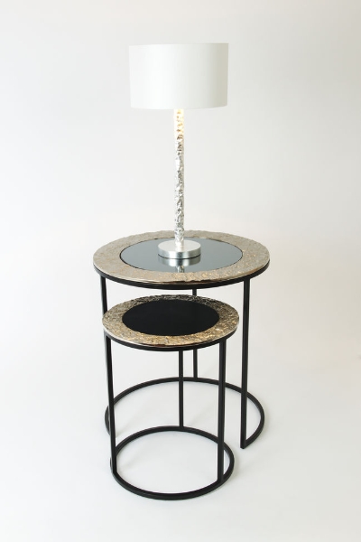 Beistelltisch-Set 2-tlg. SUPERIORE der Firma Holländer Leuchten