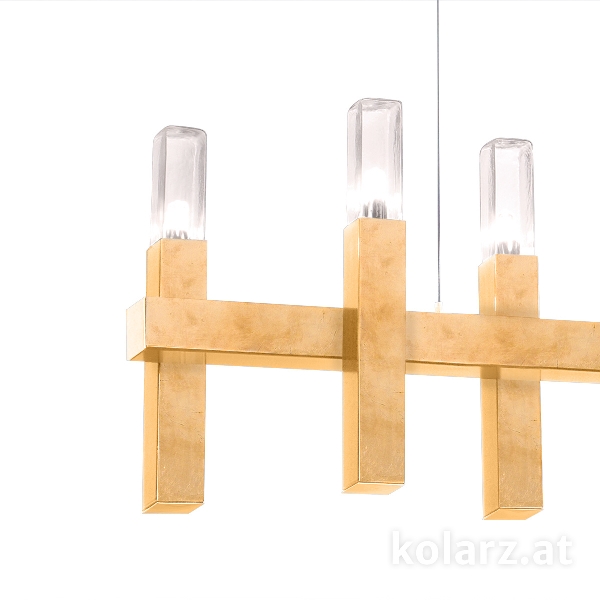 Luster SPIGOLO der Firma KOLARZ-Austrolux Leuchten