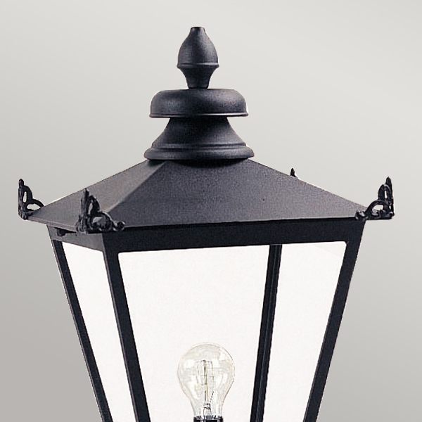 Wilmslow 1 Licht Laterne (nur Kopf) - Schwarz der Firma Elstead