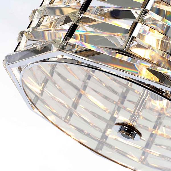 Shoal 4 Light Pendelleuchte - Nickel poliert der Firma Elstead