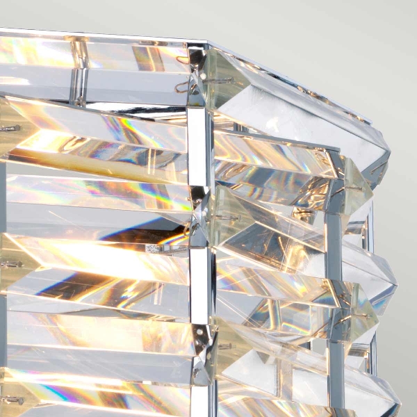 Shoal 4 Light Pendelleuchte - Nickel poliert der Firma Elstead