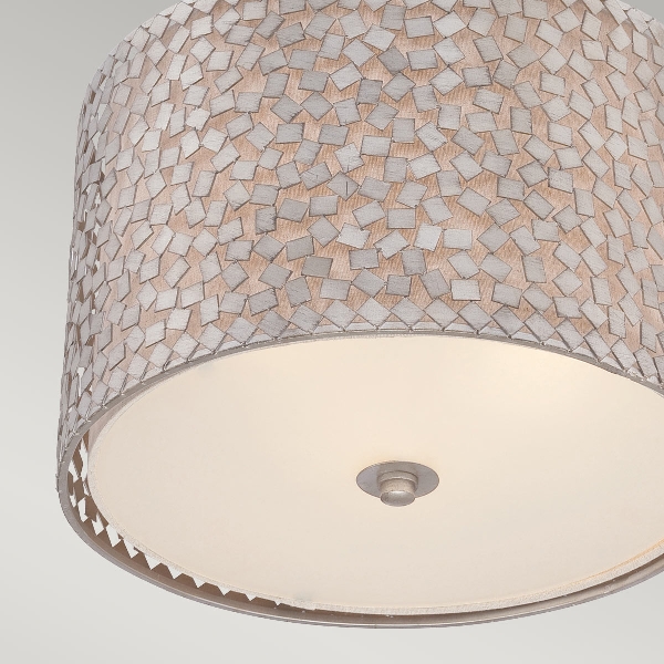 Confetti 3 Light Medium Pendelleuchte - Altsilber der Firma Elstead