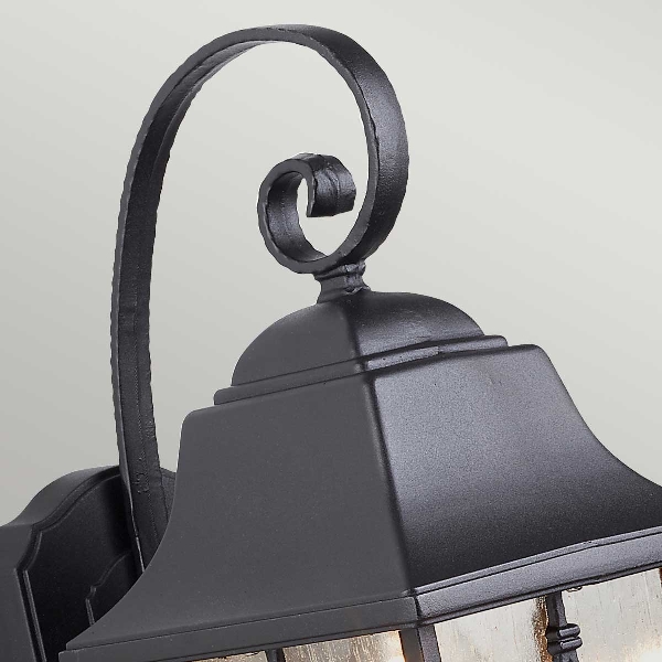 Kent 1 Licht Wandlaterne - Schwarz der Firma Elstead