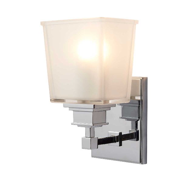 Elstead Aylesbury 1 leichte Wandleuchte - Chrom poliert BATH-AY1