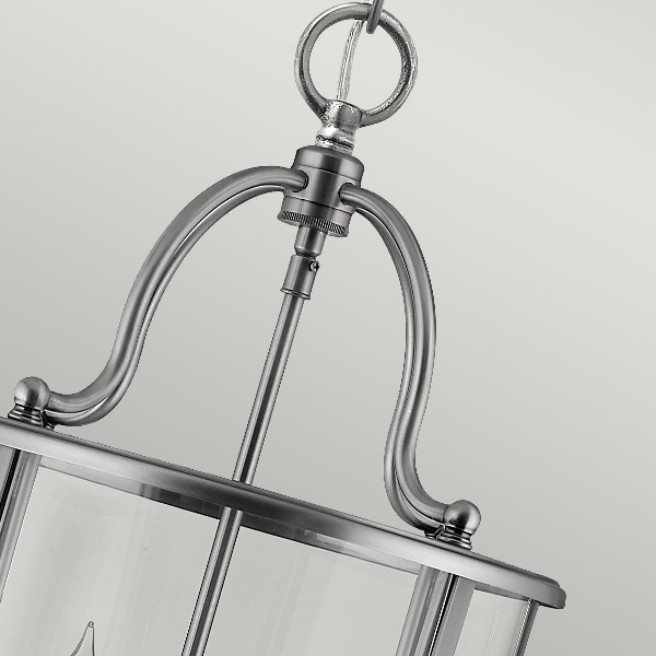 Gentry 4 Light Medium Pendelleuchte - Zinn der Firma Elstead