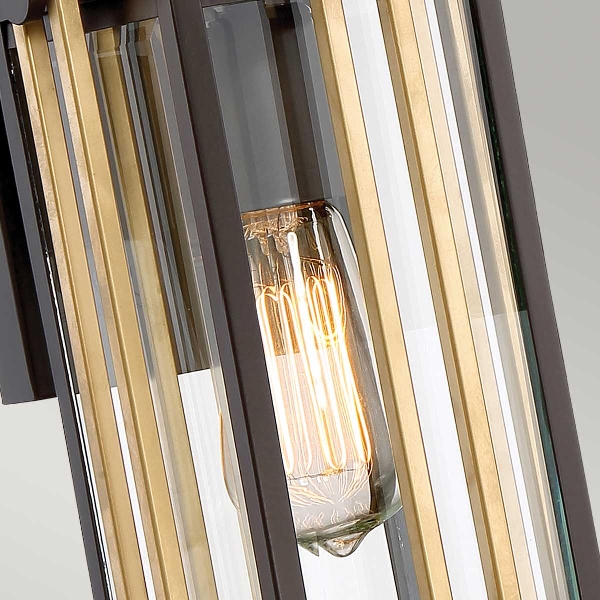Goldenrod 1 Licht kleine Wandlaterne - Western Bronze der Firma Elstead