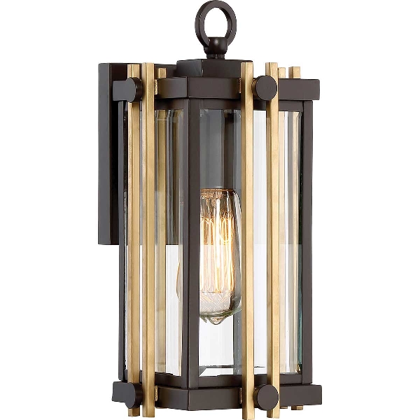 Goldenrod 1 Licht kleine Wandlaterne - Western Bronze der Firma Elstead