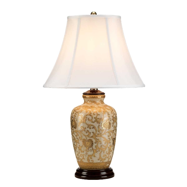 Elstead Gold Thistle 1 Light Tischleuchte - Gold GOLD-THISTLE-TL