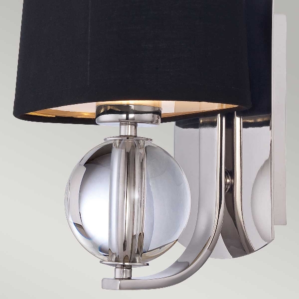 Gotham 1 leichte Wandleuchte - Imperial Silver der Firma Elstead