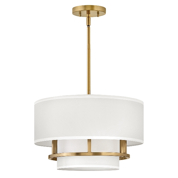 Graham 3 Light Duo Mount - Latón lacado der Firma Elstead
