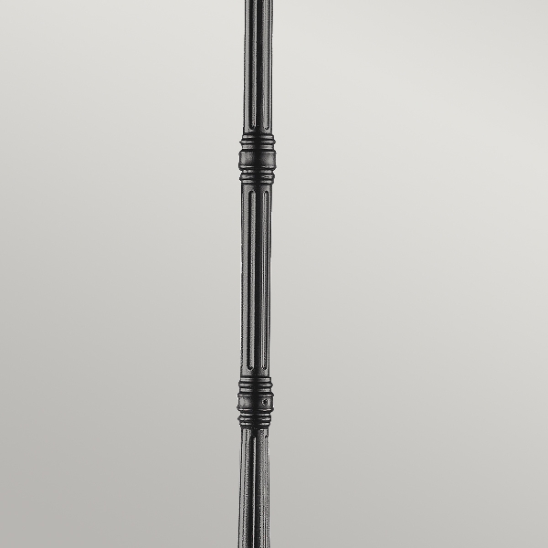 Grampian 1 Light Lamp Post - Schwarz der Firma Elstead