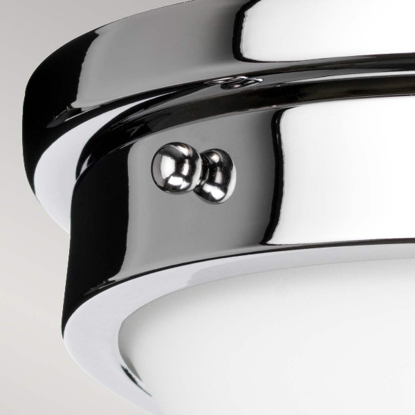 Gravity 2 Light Flush Light - Cromo pulido der Firma Elstead